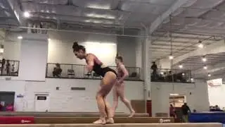 Back tuck connected to Sweetin