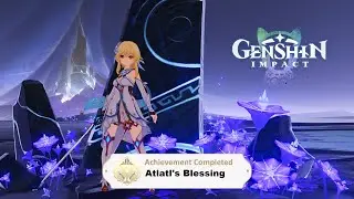 Beating Atlatl's Blessing with Lumine aka MissPurpleFox | Genshin Impact