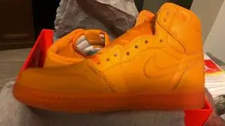 jordan 1 gatorades AKA orange peel i hope you enjoy and subscribe.
