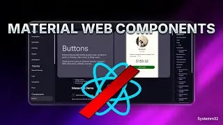 Instalar MATERIAL WEB COMPONENTS sin frameworks | Tutorial completo