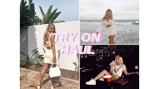 TRY ON CLOTHING HAUL | Princess Polly, Kookai, White Fox & more!