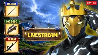 🔴 LIVE! FORTNITE RAPPER GOING CRAZY IN ZERO BUILD! 👑 #154