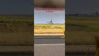 Air India Boeing 787-8 butter🧈🧈 Landing at Sydney runway 16R