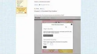 How To PRINT recipes from our Circle of Friends cookbook