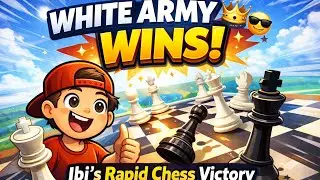 White Army Wins! Ibi&rsquo;s Rapid Chess Victory ♟️😎 | Ibixifi Plays