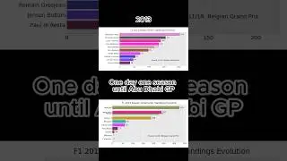 F1 2013 Season Standings Evolution