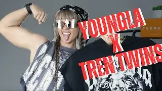 YOUNGLA x TREN TWINS COLLAB | July 23rd Drop Try On Haul