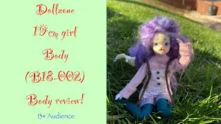 Dollzone 19cm girl (B18-002) body review [video for adult collectors]