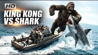 King Kong vs. Megalodon: The Ultimate Battle for the Ocean Throne!