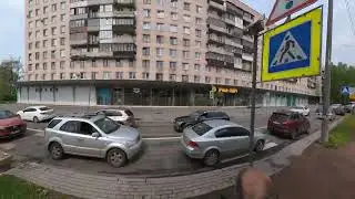 Назад в Будущее. 18.05.2021г. На работу на Моноколесе Ninebot one Z10 с камерой Insta 360 one X2