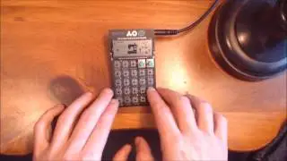 Teenage Engineering PO-12 Tutorial : Building in Chain Mode