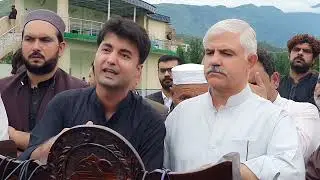 Floods in Pakistan. Murad Saeed and CM press conference in swat
