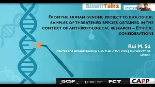 The human genome project to biological samples of threatened species in anthropological research