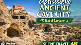 Uplistsikhe Ancient Cave City Near Tbilisi 🇬🇪.