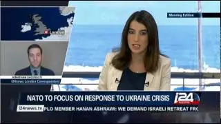 Jonathan Sacerdoti on i24news reporting on the NATO summit in Wales