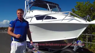 Обзор 4-тактного катера Quintrex Trident 650 ST + Yamaha F150hp для суровых погодных условий