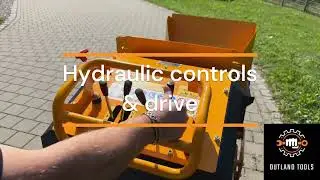 Italian Made Mini Dumper Hydraulic Drive Power Barrow with Honda Lumag VH500PROGXA-RS With Shovel