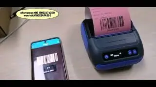⭐️Thermal Mini Printer, Portable Inkless Sticker Maker, Bluetooth Printer , Wireless Label Printer