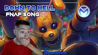 Swaggy's Here| Reaction to Five Nights at Freddy's - Down to Hell - Original Into the Pit Song
