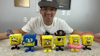 COMPREI A COLEÇÃO COMPLETA DO BOB ESPONJA NO BURGER KING!