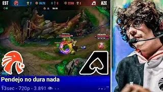 JOSEDEODO APLASTA A AZE Y NO DURAN NADA | ESTRAL vs AZE RESUMEN y REACCI&Oacute;N LLA 2023 Coca