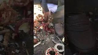 Scrap Motor Copper Recovery 🔩 | Fast & Easy Technique for Beginners 𝐂𝐘 𝐓𝐞𝐜𝐡 #drill #motor #shorts
