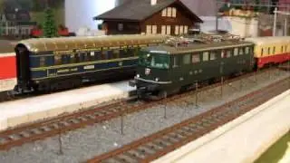 #M&auml;rklin #SBB #Ae6/6 Omokochi modelbahn June 23 2007