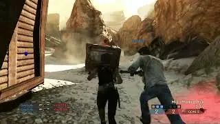 Uncharted 3 Multiplayer - Train Wreck - Team Objetive