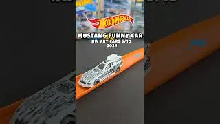 Hot Wheels Mustang Funny Car - HW Art Cars 2024 #hotwheels #olliotsdiecast #diecast #mustang