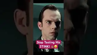 Don&rsquo;t Taste His Stink! #thematrix #matrix #morpheus #neo #agentsmith