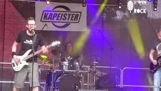 Auftritt von Kapeister auf dem St&ouml;fenparkRock 2018 in Marne