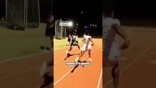 Epic 50m Draw: IShowSpeed vs. the Fastest Man on Earth!