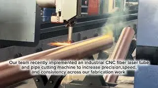 CNC Fiber Laser Tube & Pipe Cutting - M&M&rsquo;s Welding and Fabricating 