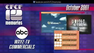 2001-10 - ABC (WXYZ-TV Detroit) Commercials (Halloween / October)