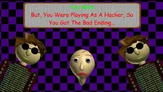 NEW HACKER ENDING - Baldi's basic fun new school remastered - baldi's basic android mod