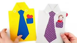 Father's Day Shirt and Tie Card