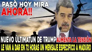maduro tiene horas para salir