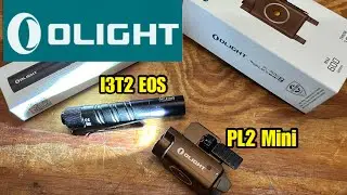 Olight - PL2 Mini / I3T2 EOS lights 