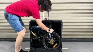 The Urban Bike 2 in 1 travel and bike luggage.