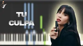 Aitana - Tu Culpa (De La &Uacute;ltima Banda Sonora Original) | Piano Tutorial / Partitura / Karaoke / MIDI