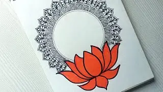 How to draw Mandala art ✨Mandalaart for begginers || Mandala therapy 