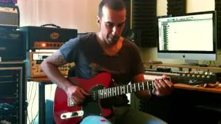 Demo AFJ Custom Guitars Korina Tele con Javi Arpa