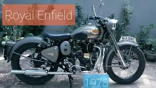 1975 bullet vintage royal enfield B1 engine