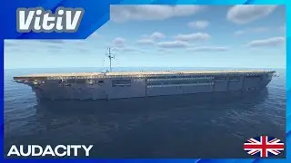 HMS Audacity (D10) - Audacity-class Escort Carrier - Minecraft