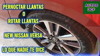 Nissan Versa cómo Rotar🛞 Neumáticos  🛞 y cada cuántos kilómetros.