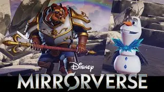 BEAST AND OLAF UPDATE - Disney Mirrorverse - Beauty and the Beast and Frozen! Winter Update!