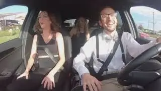 Nerd Uber driver rap for girl
