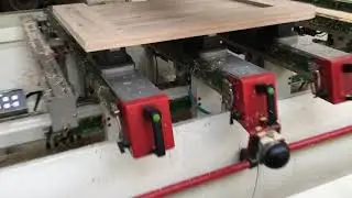 Как производят кровати (спинка) IMA BIMA 410V Edge banding