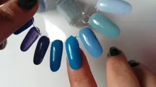 My Essie Nail Polishes P6  (Blues )