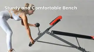 Multi Functional Weight Bench Review - Home Gym Fitness Equipment #weightbench